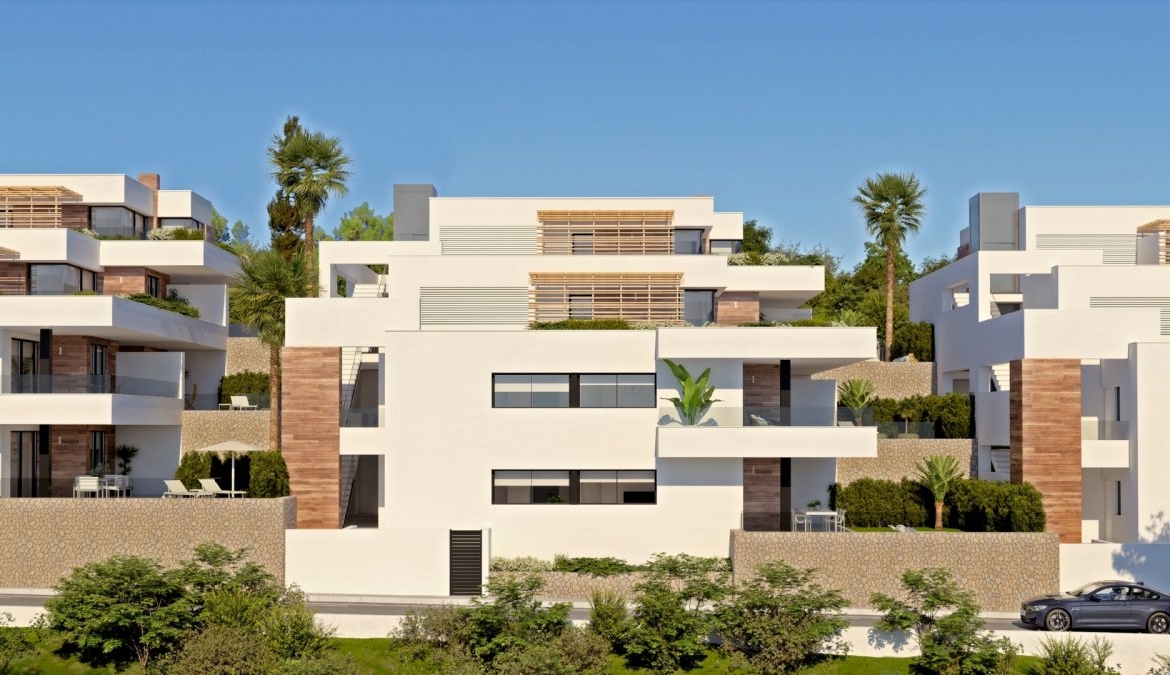 Modern apartment with astonishing views in Benitachell