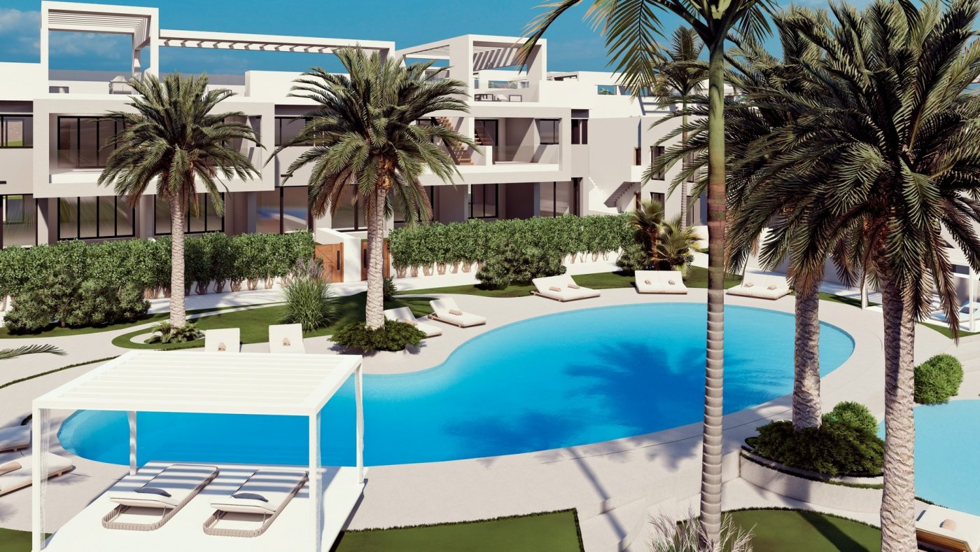 6-11-8 NEW BUILD RESIDENTIAL OF BUNGALOW APARTMENTS IN LOS BALCONES