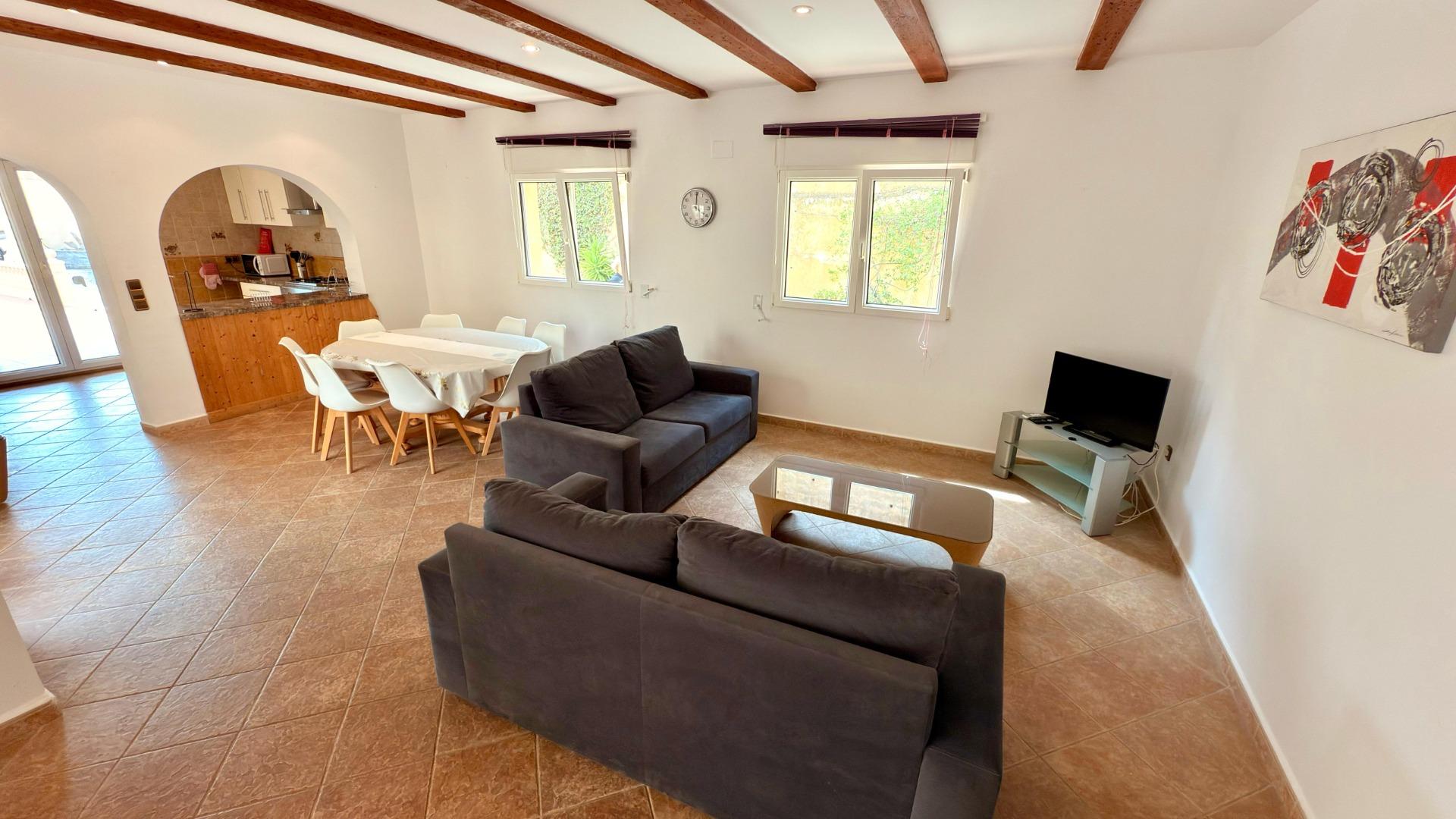 6-14-24 Exclusive Mediterranean villa in Calpe with large pool and panoramic views
