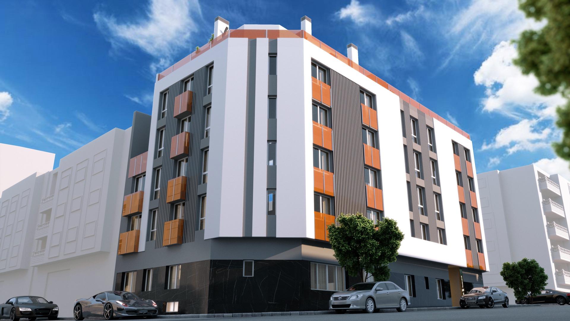 Nueva construcción de edificio moderno en el corazón de Las Carolinas en Alicante.