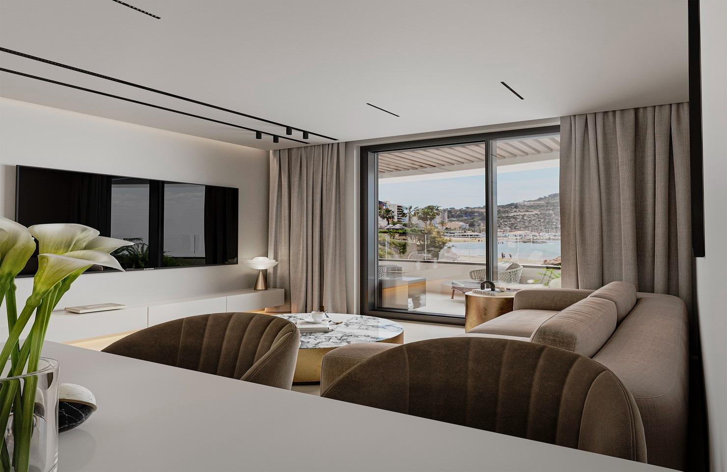 6-16-15 Torre Seaway Luxe aan zee in het hart van Calpe