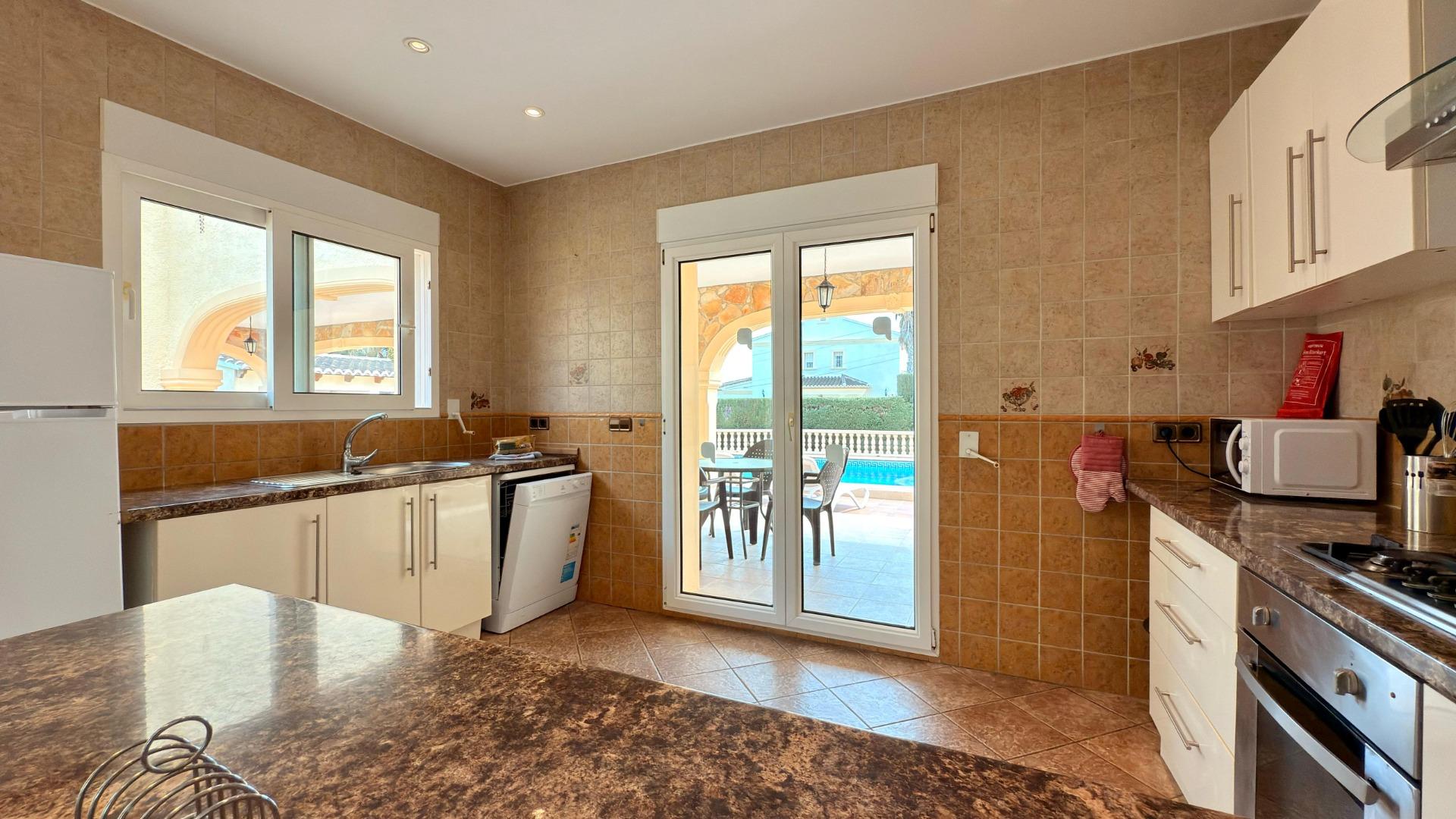 6-18-22 Exclusive Mediterranean villa in Calpe with large pool and panoramic views