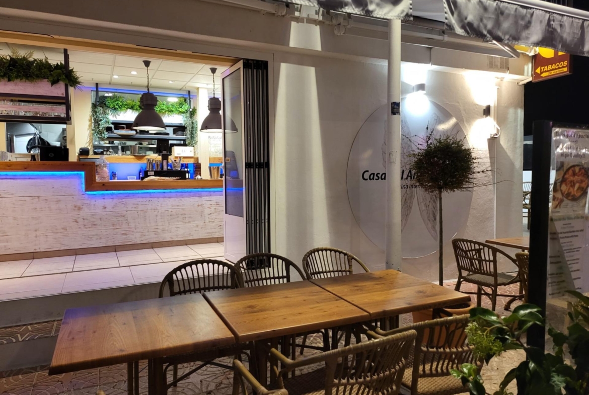 Unique opportunity in Calpe: beachfront restaurant ready to operate