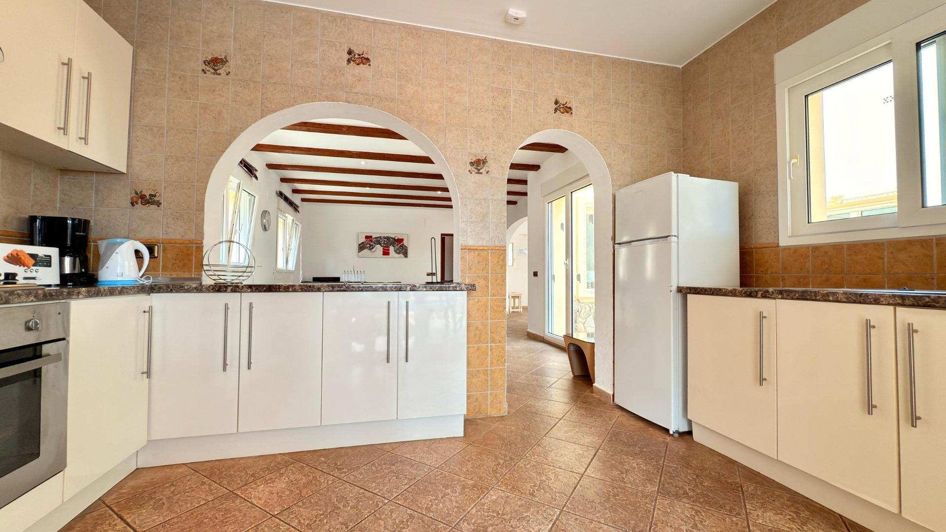 6-19-22 Exclusive Mediterranean villa in Calpe with large pool and panoramic views