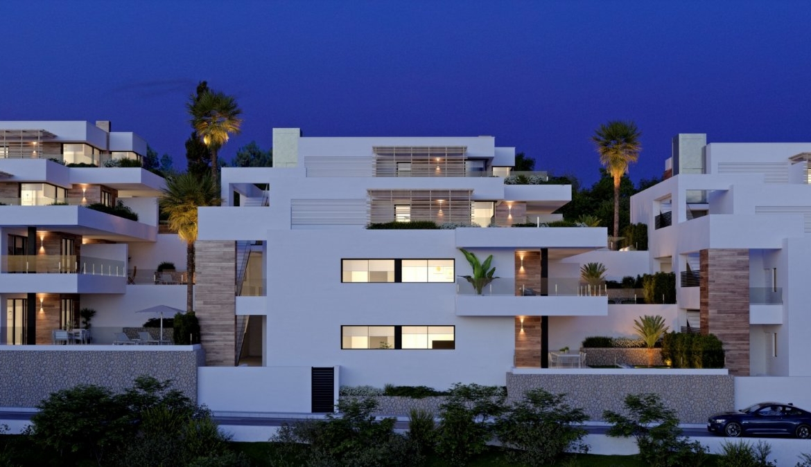 Modern apartment with astonishing views in Benitachell