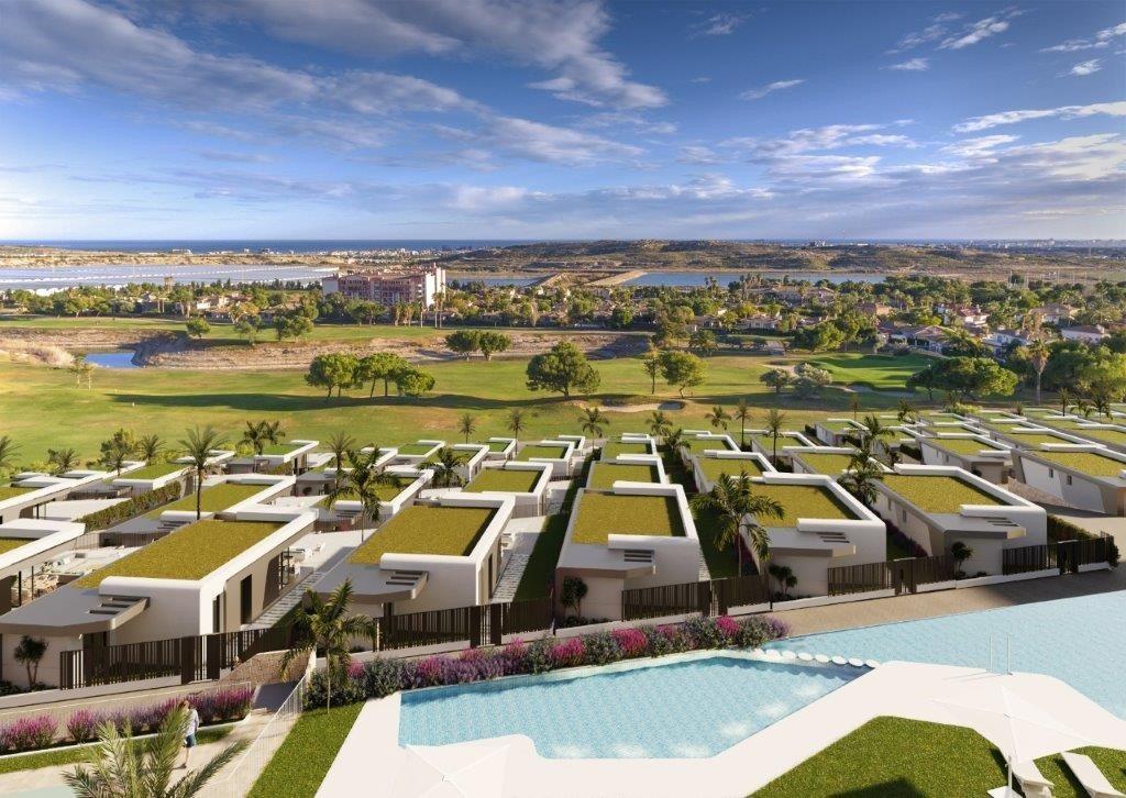 Nieuw gebouwde villa’s met uitzicht op zee