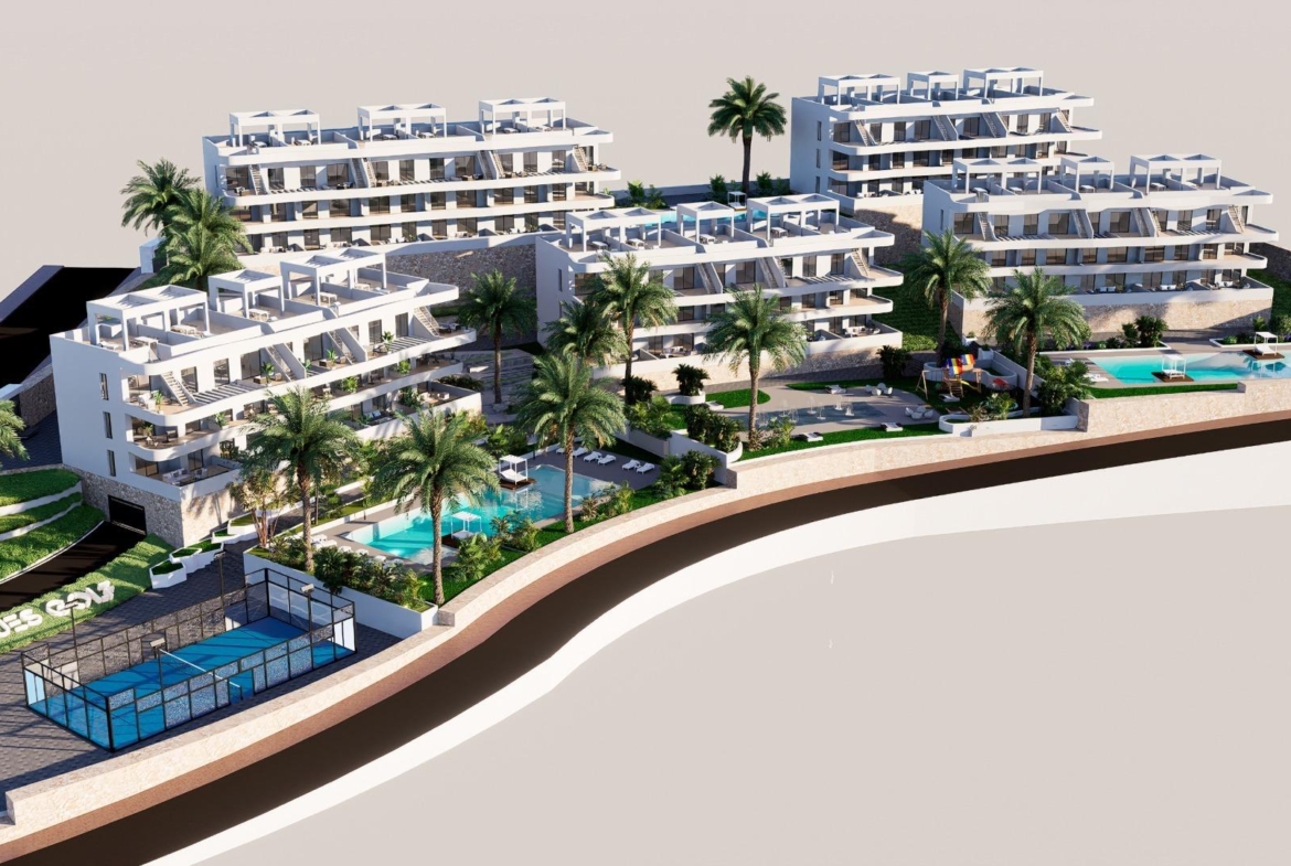 New exclusive homes with sea views