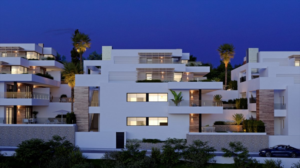 Modern apartment with astonishing views in Benitachell
