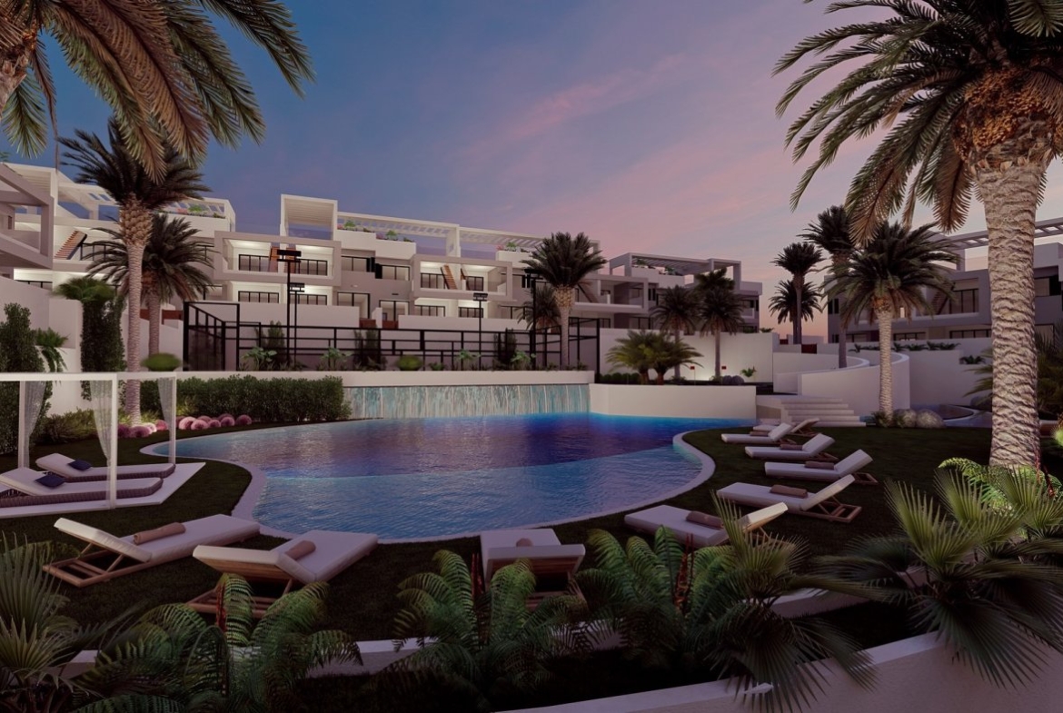 NEW BUILD RESIDENTIAL OF BUNGALOW APARTMENTS IN LOS BALCONES