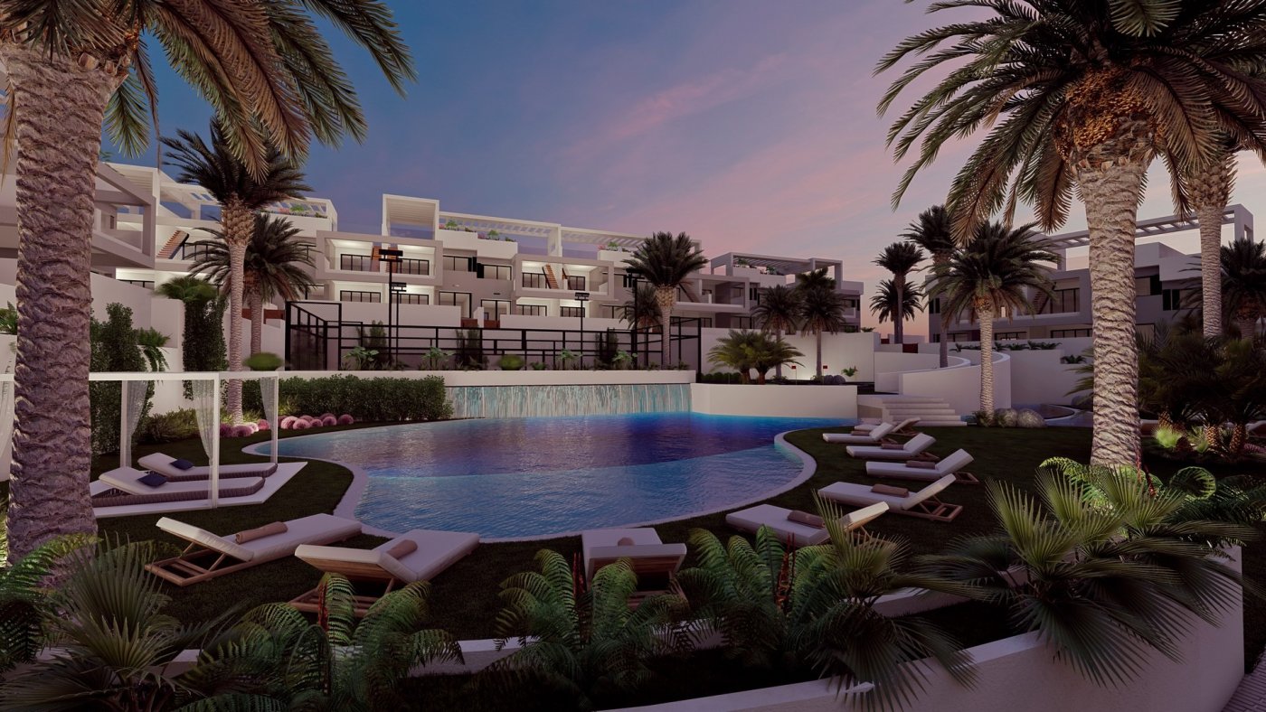 6-21-5 NEW BUILD RESIDENTIAL OF BUNGALOW APARTMENTS IN LOS BALCONES