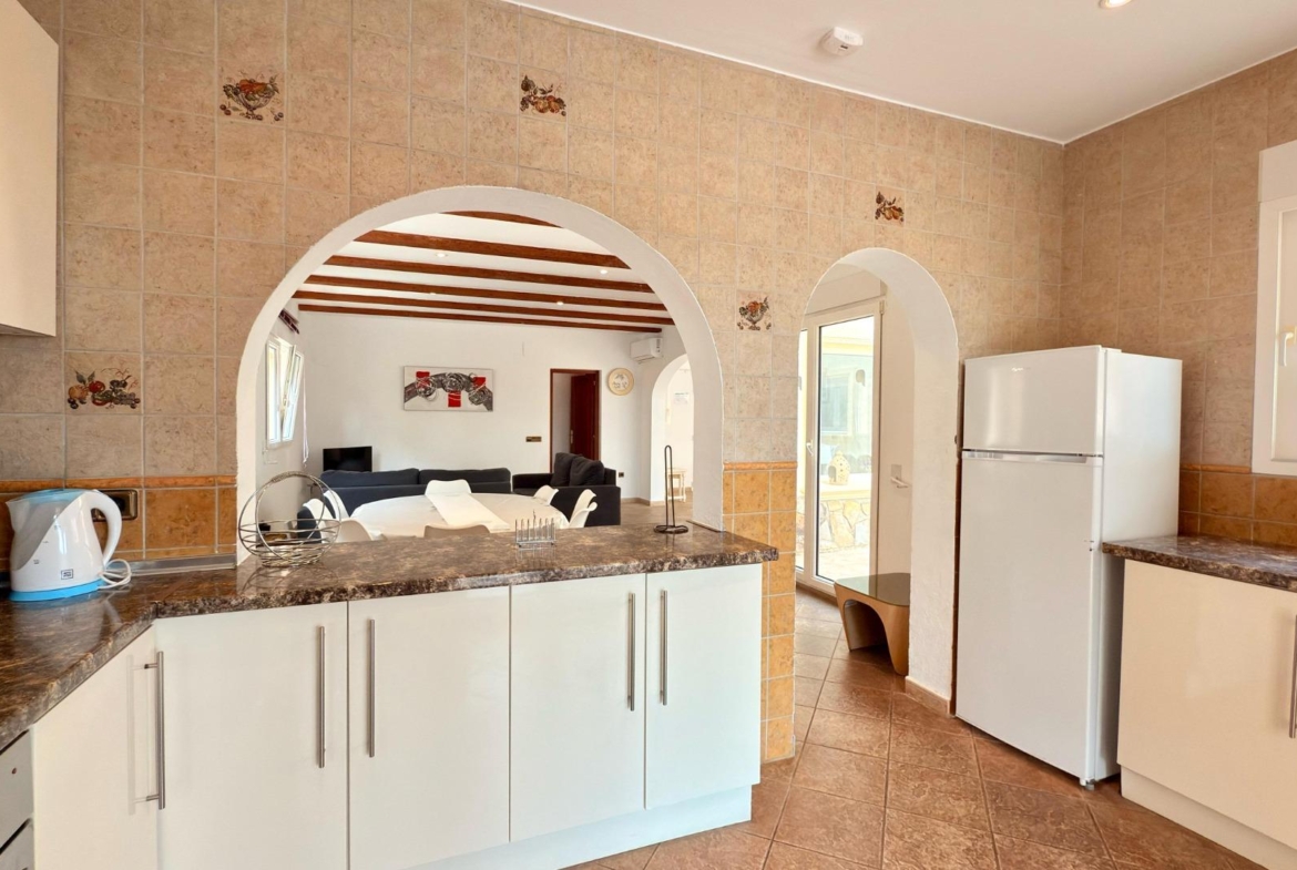 Exclusive Mediterranean villa in Calpe with large pool and panoramic views
