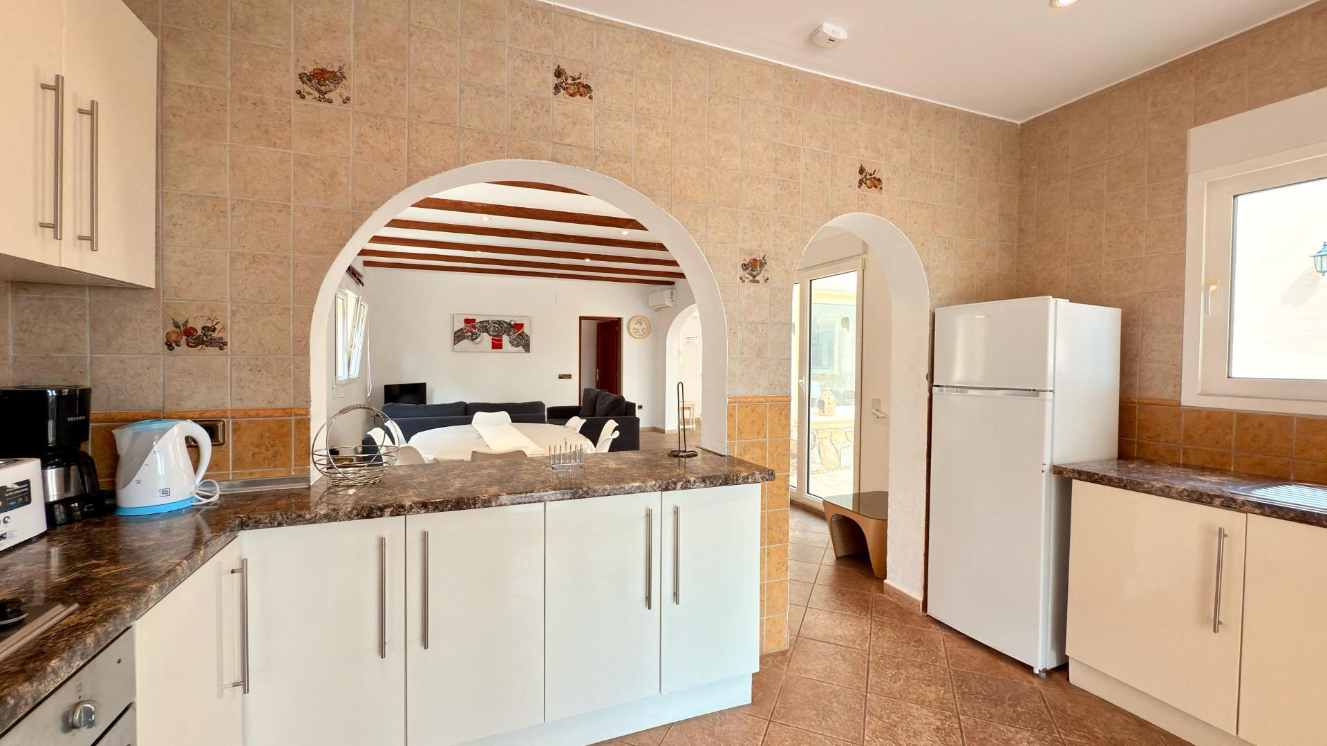 6-22-17 Exclusive Mediterranean villa in Calpe with large pool and panoramic views