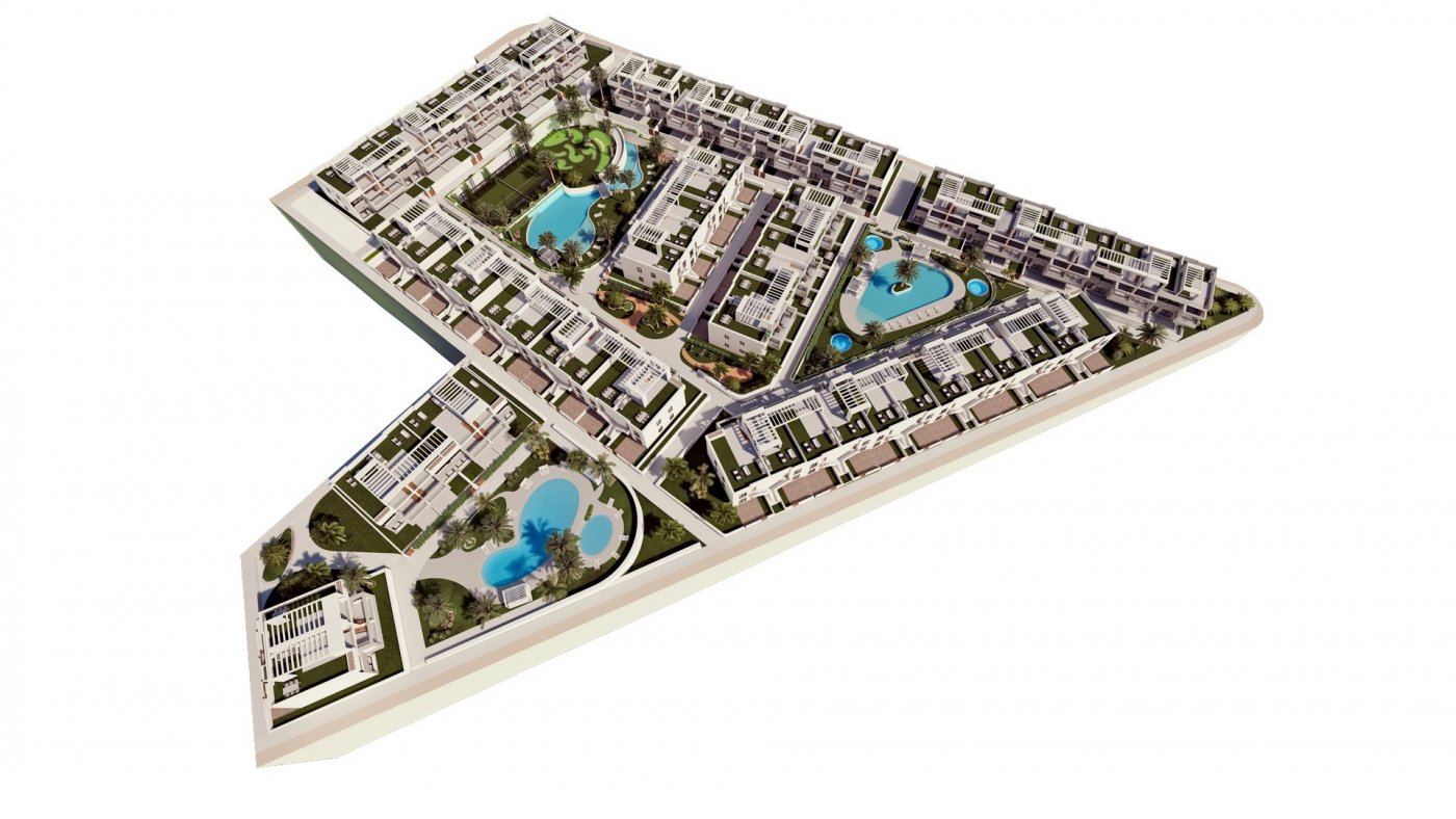 6-23-5 NEW BUILD RESIDENTIAL OF BUNGALOW APARTMENTS IN LOS BALCONES