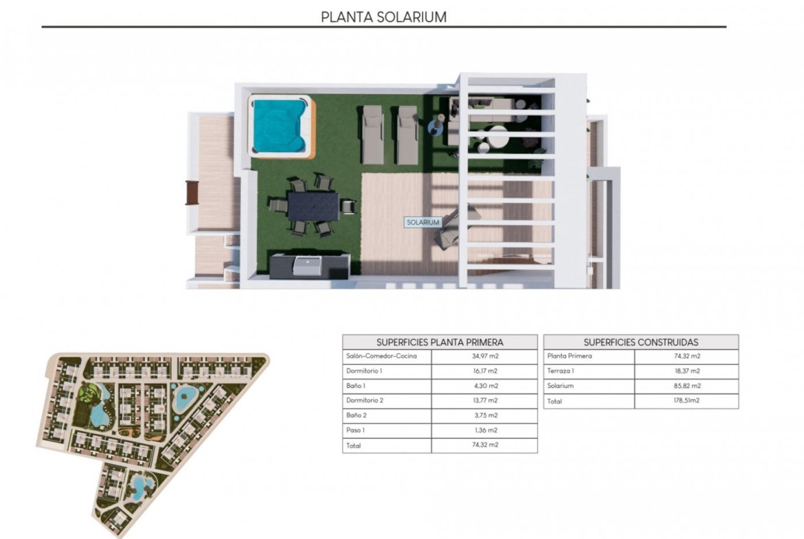 NEW BUILD RESIDENTIAL OF BUNGALOW APARTMENTS IN LOS BALCONES