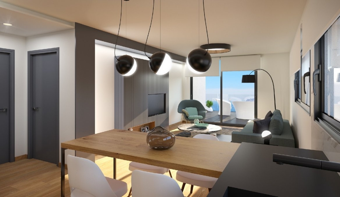 Modern apartment with astonishing views in Benitachell