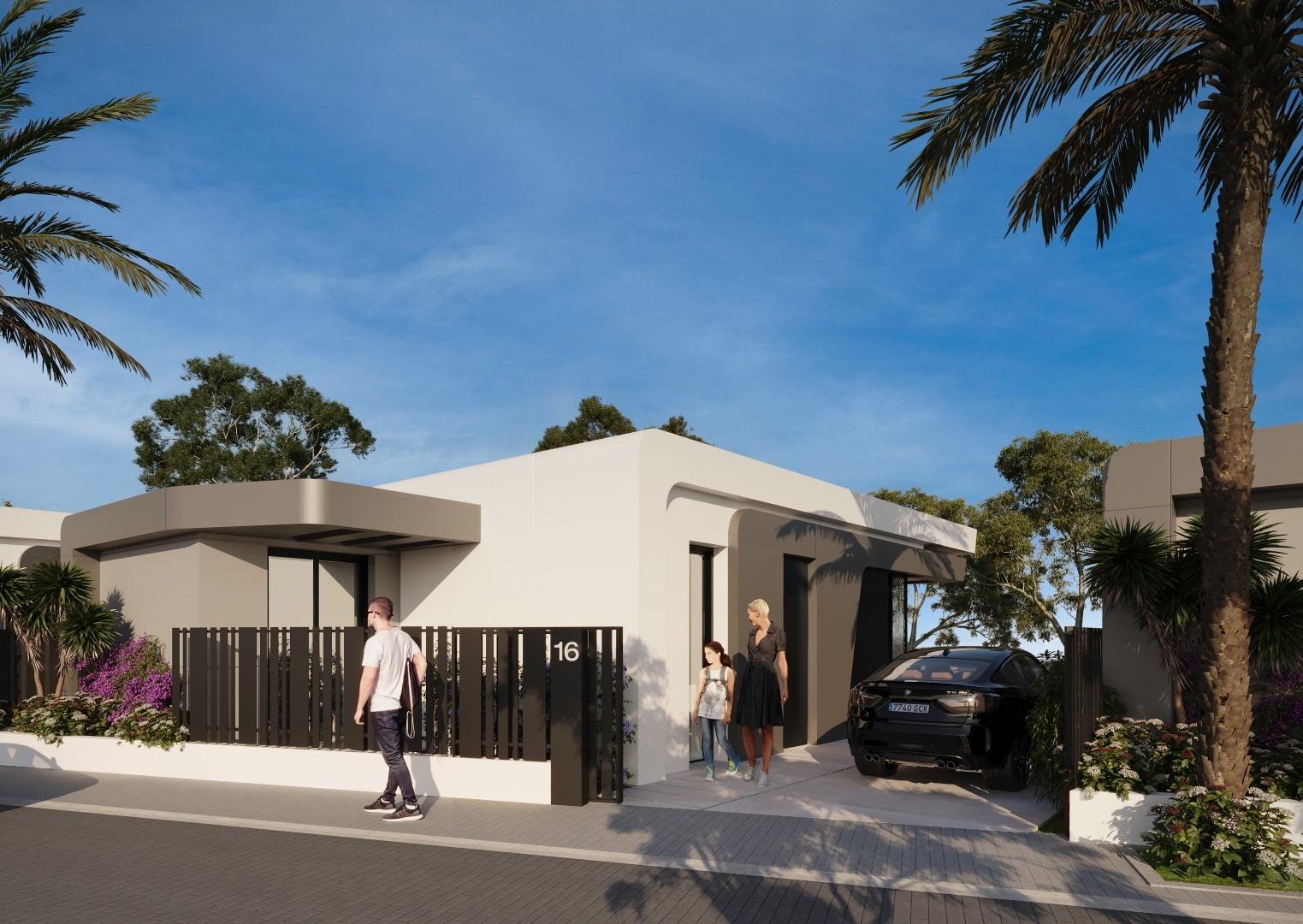 Nieuw gebouwde villa’s met uitzicht op zee