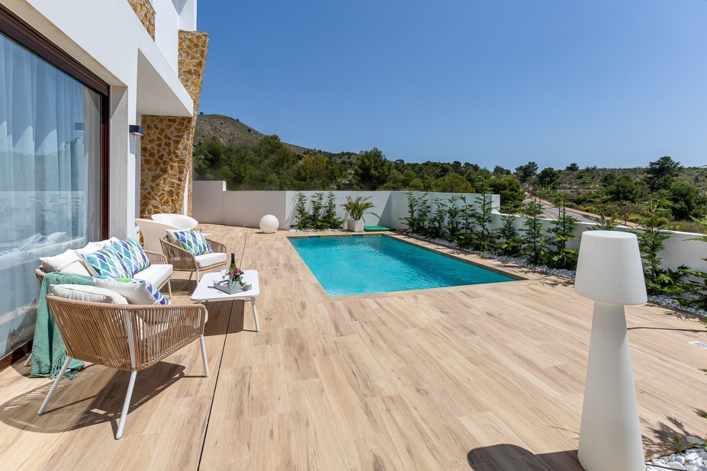 Villas with pool in Sea Hills Finestrat