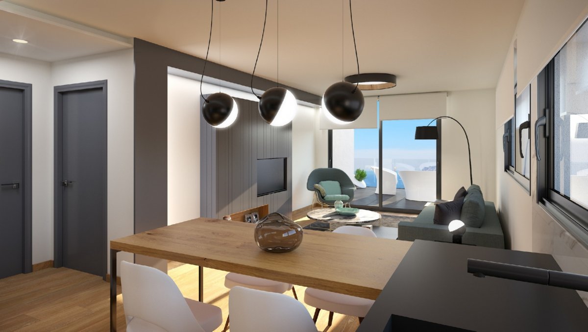 Modern apartment with astonishing views in Benitachell