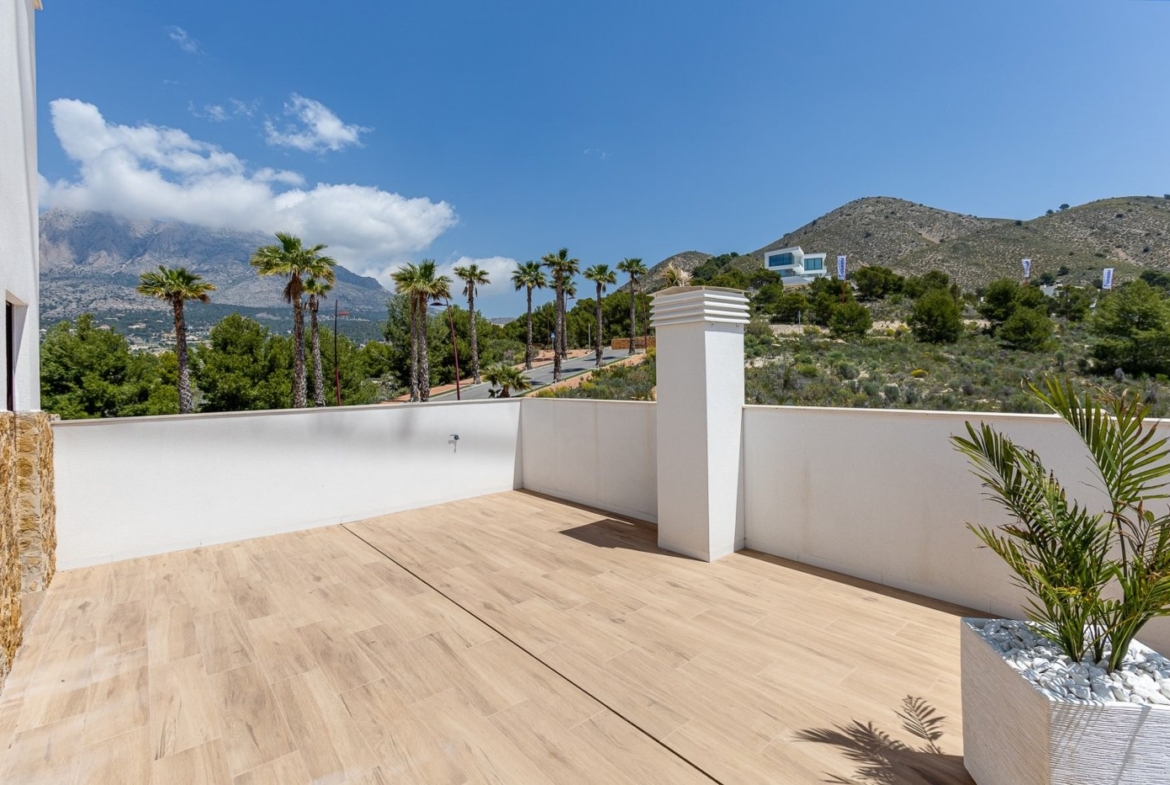 Villas with pool in Sea Hills Finestrat