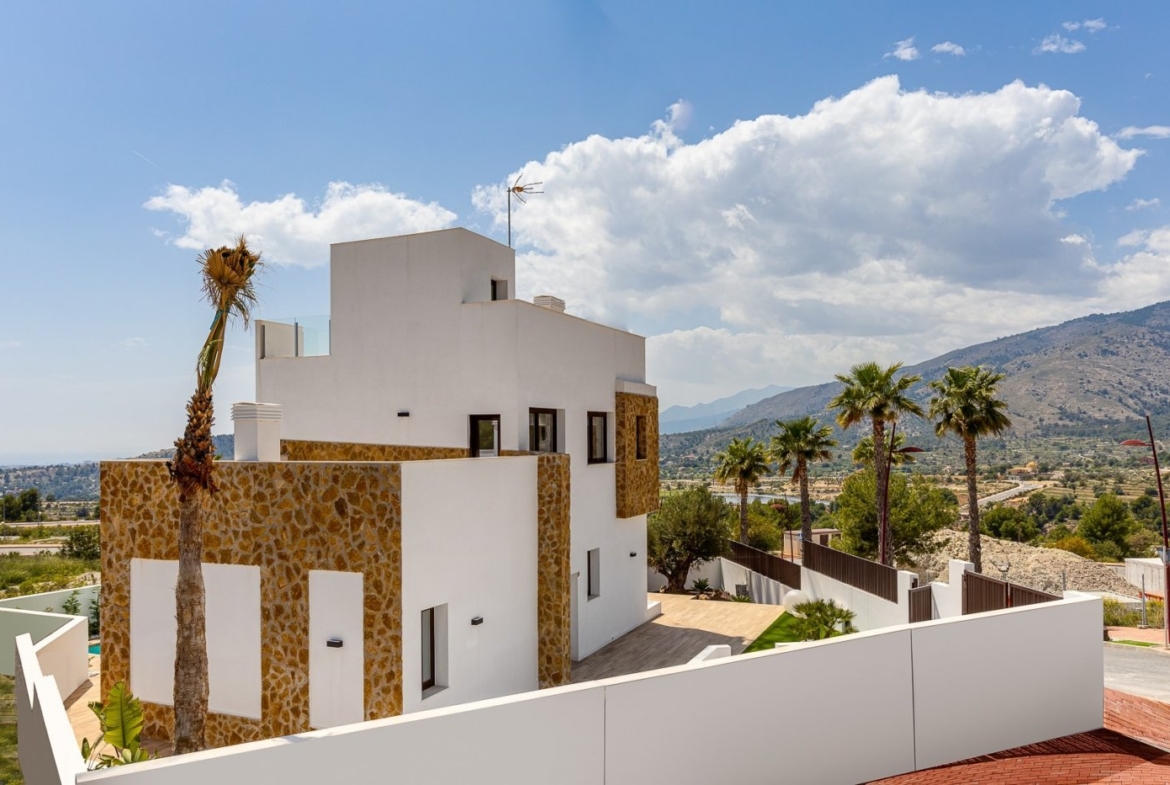 Villas with pool in Sea Hills Finestrat