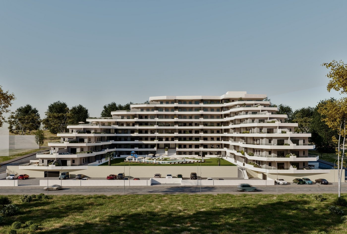 6-4-16 NIEUWE BUILD RESIDENTIAL COMPLEX IN SAN MIGUEL DE SALINAS