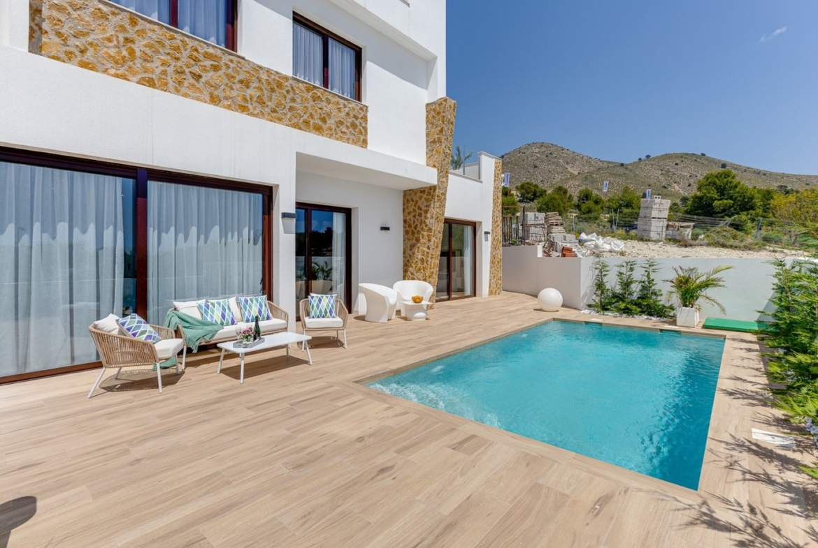 Villas with pool in Sea Hills Finestrat