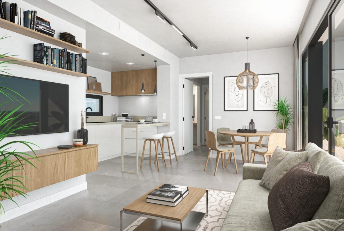 Newly built homes with garage and storage room