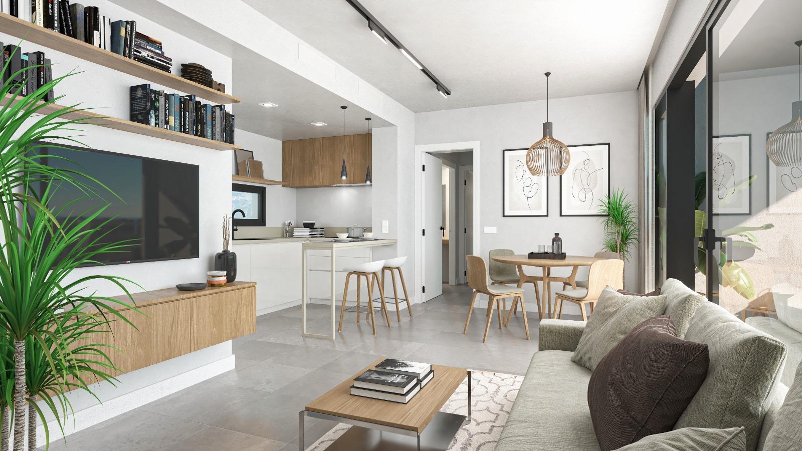 Newly built homes with garage and storage room