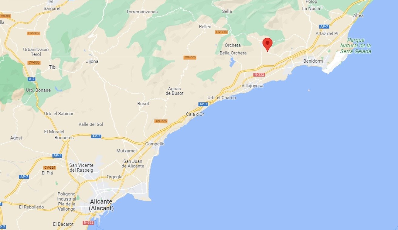 Villas with pool in Sea Hills Finestrat