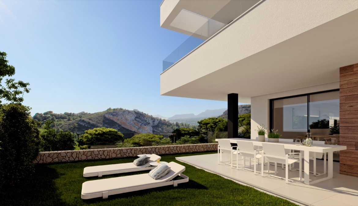 Modern apartment with astonishing views in Benitachell