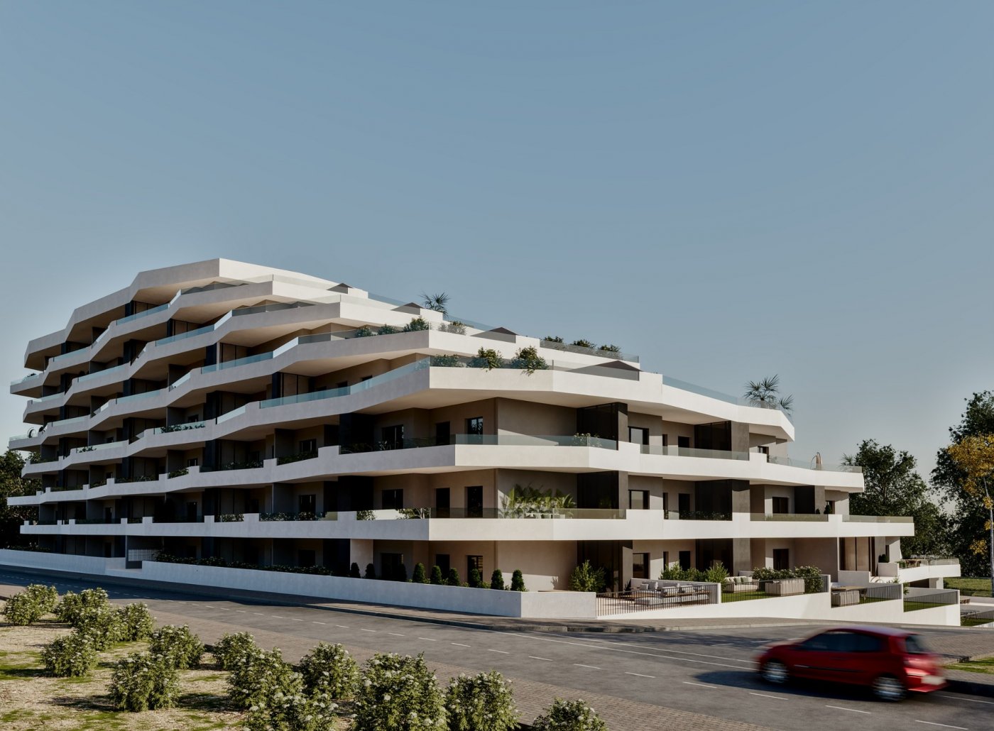 6-6-15 NIEUWE BUILD RESIDENTIAL COMPLEX IN SAN MIGUEL DE SALINAS