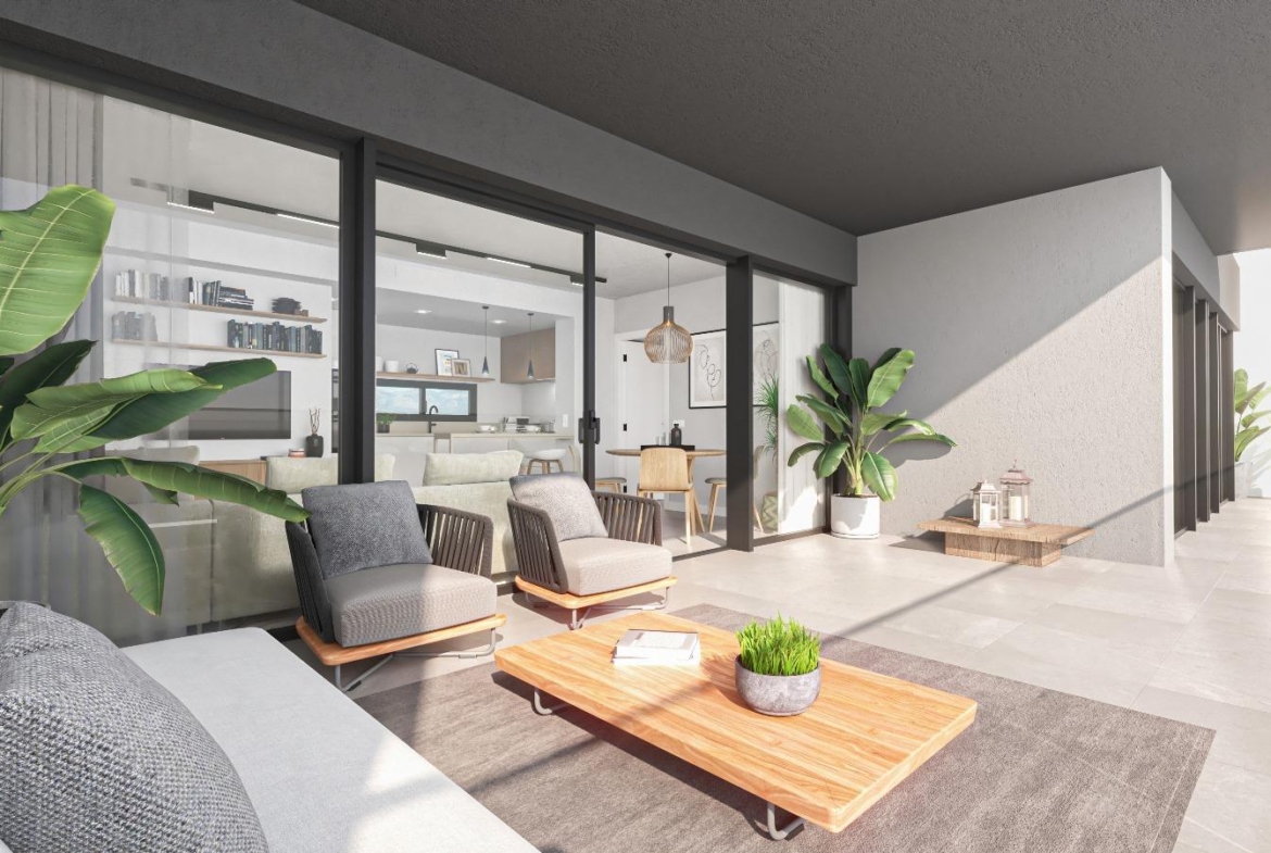 Newly built homes with garage and storage room