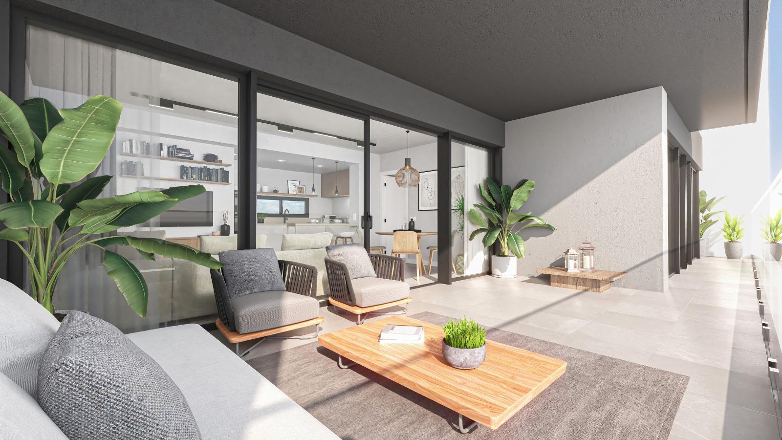 Newly built homes with garage and storage room