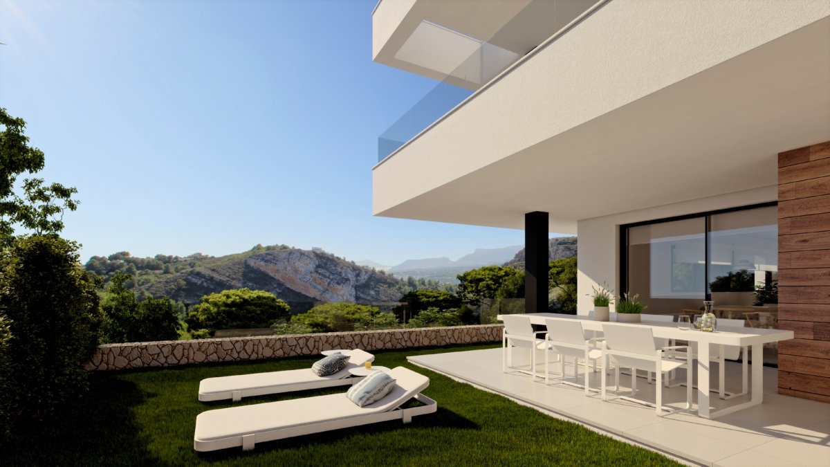 Modern apartment with astonishing views in Benitachell