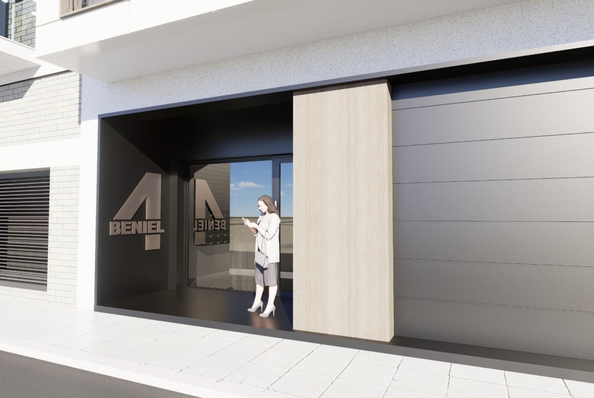 APARTAMENTOS DE  OBRA NUEVA A 70 METROS DE PLAYA. 1 DORM. 1 BAÑO. CON SUPERFICIE DE 40 M2. CON PICSINA COMUNITARIA.