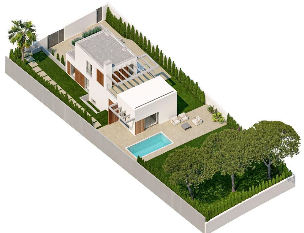 Single-family homes with private pool