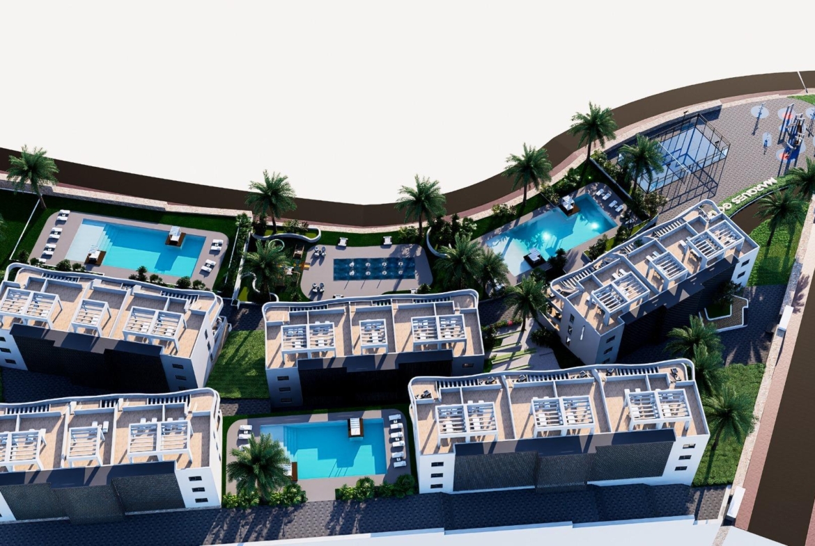 New exclusive homes with sea views