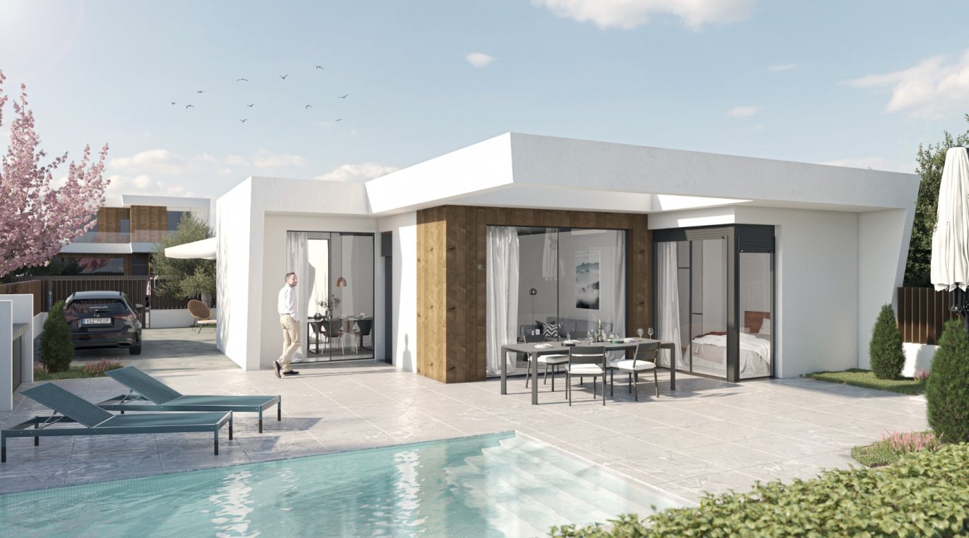 NEW BUILD ONE LEVEL VILLAS IN ALTOANA GOLF RESORT, MURCIA