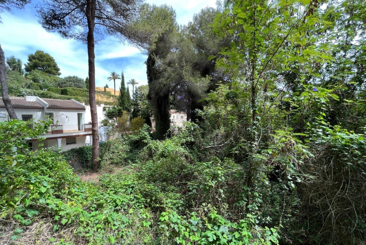 Magnificent plot with sea views in Javea