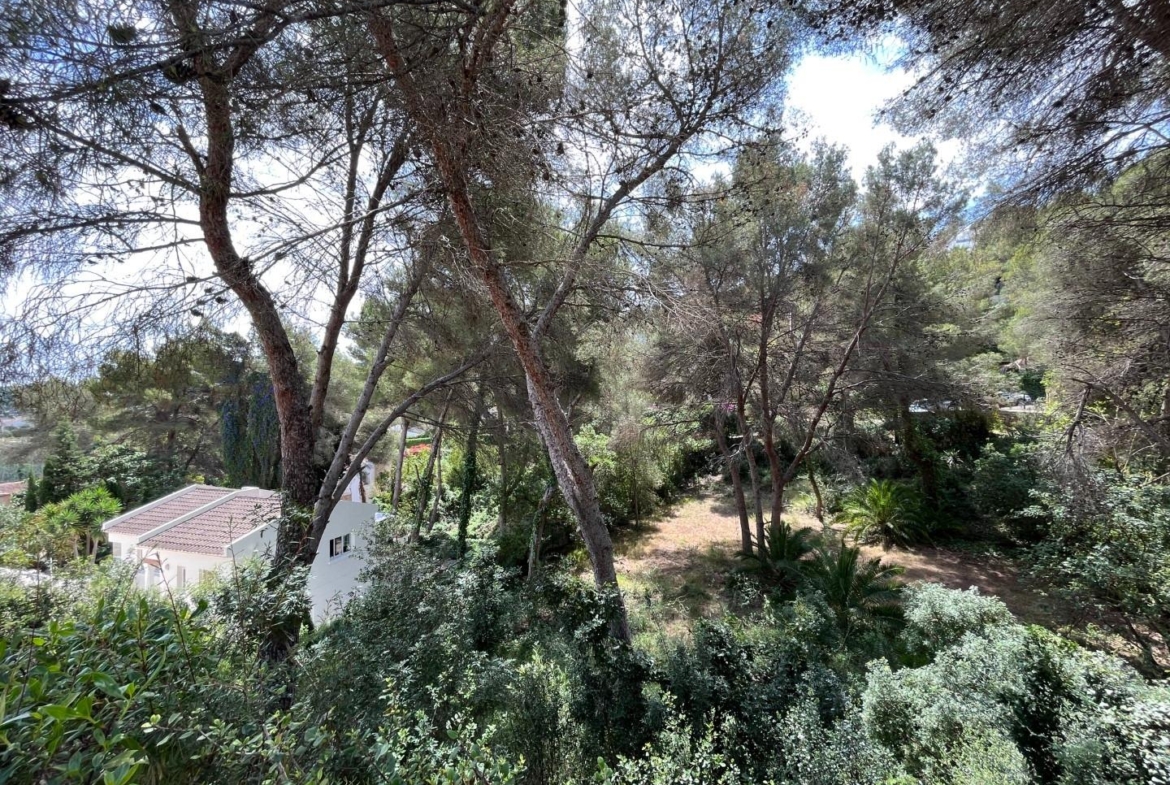 Magnificent plot with sea views in Javea