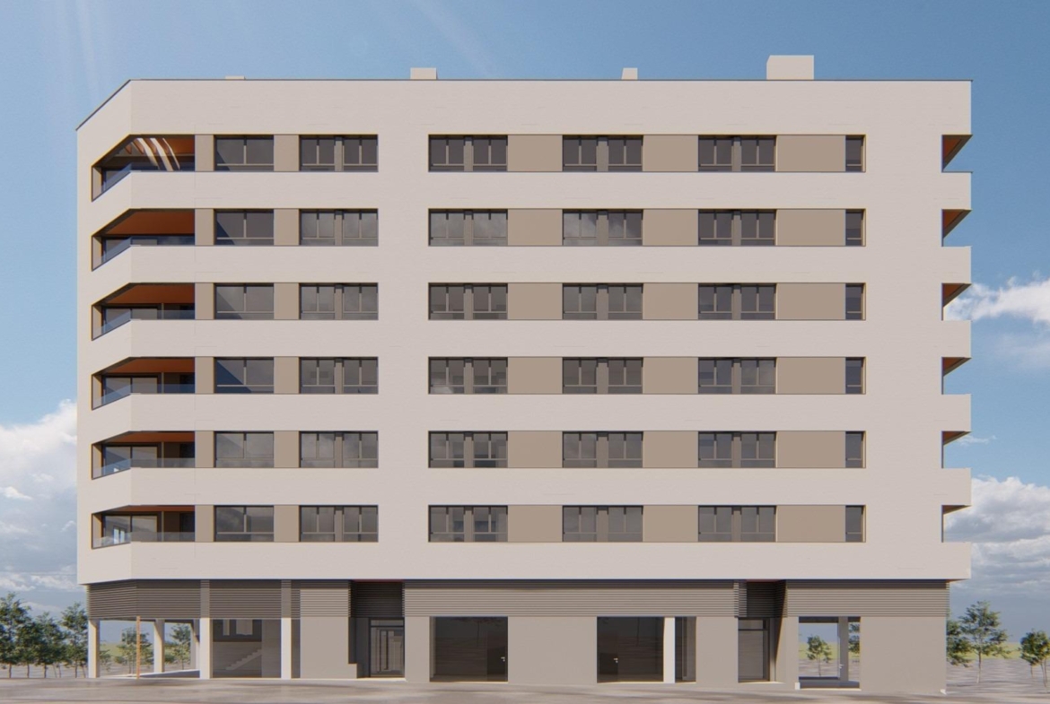 Newly built homes on the “Golden Mile”