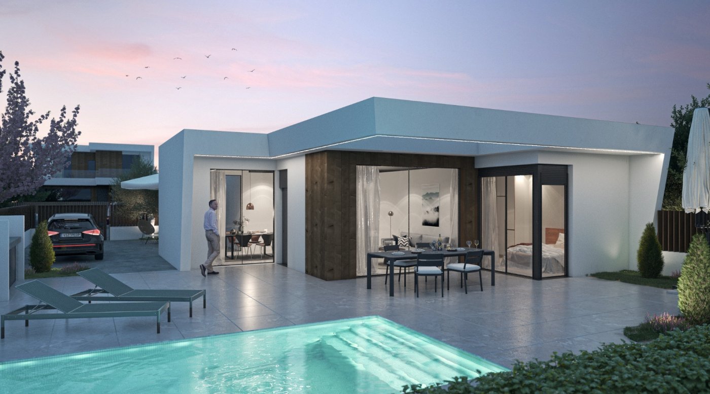 NEW BUILD ONE LEVEL VILLAS IN ALTOANA GOLF RESORT, MURCIA
