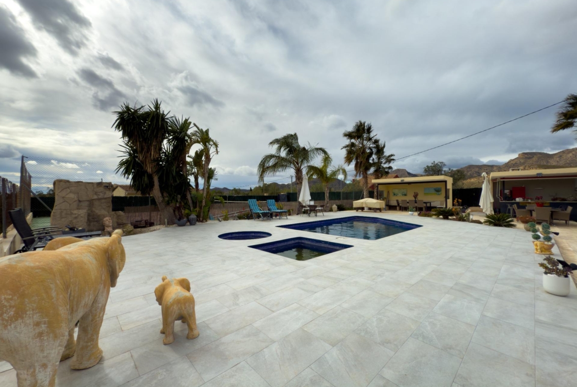 Spacious recently renovated villa with 3,600 m2 of plot and private pool