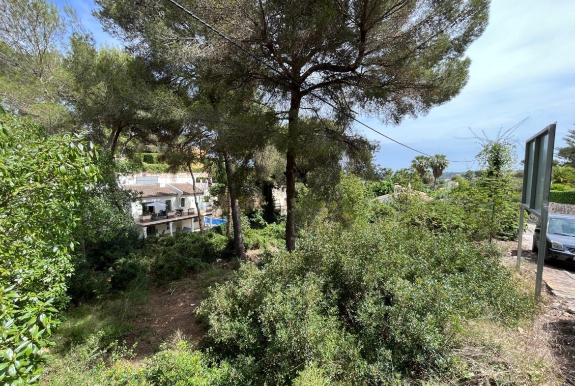 Magnificent plot with sea views in Javea