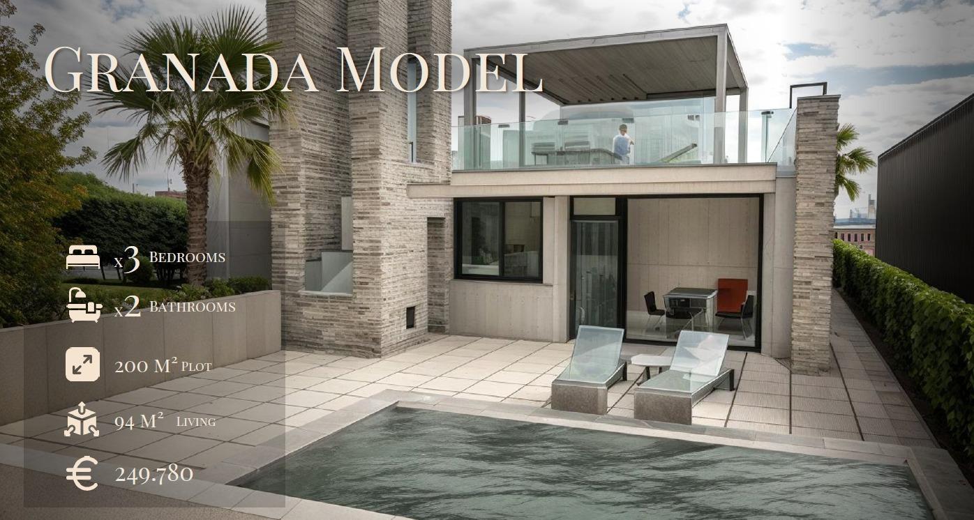 VILLA DE LUJO EN (LA PINILLA) MURCIA. PISCINA. 3 DORM. 2 BAÑOS. PARCELA 200 M2. OPLOSMIDDEL 62 M2.