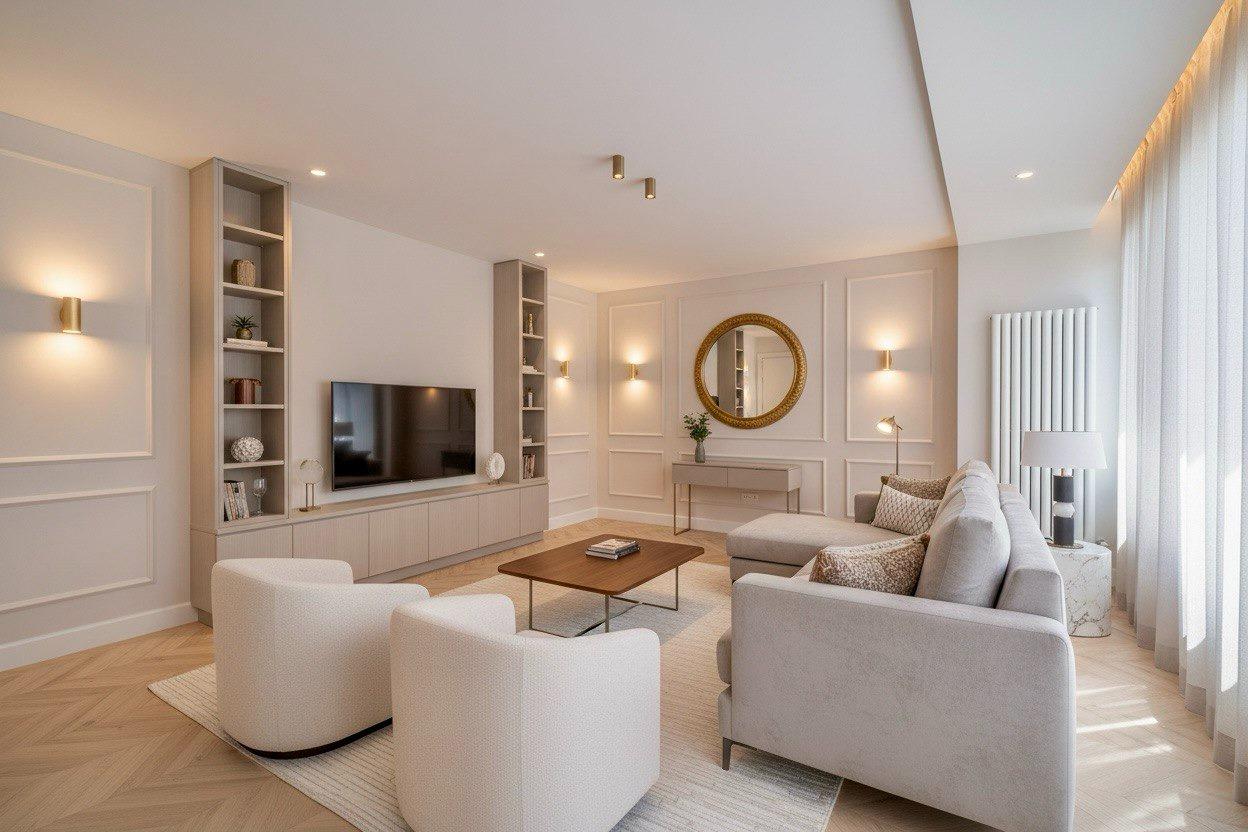 8-10-15 EXCLUSIVE FLAT IN LISTA: TWO BEDROOMS, RENOVATED AND FURNISHE