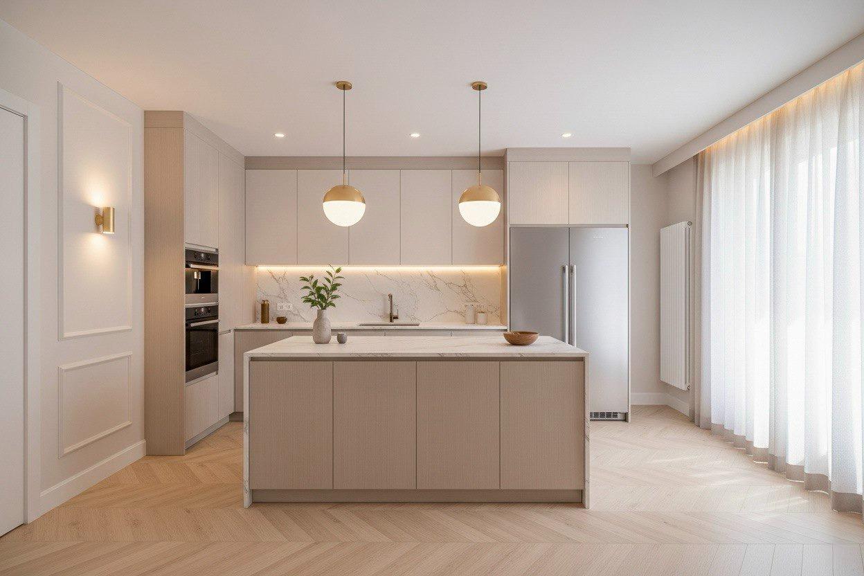 8-12-15 EXCLUSIVE FLAT IN LISTA: TWO BEDROOMS, RENOVATED AND FURNISHE