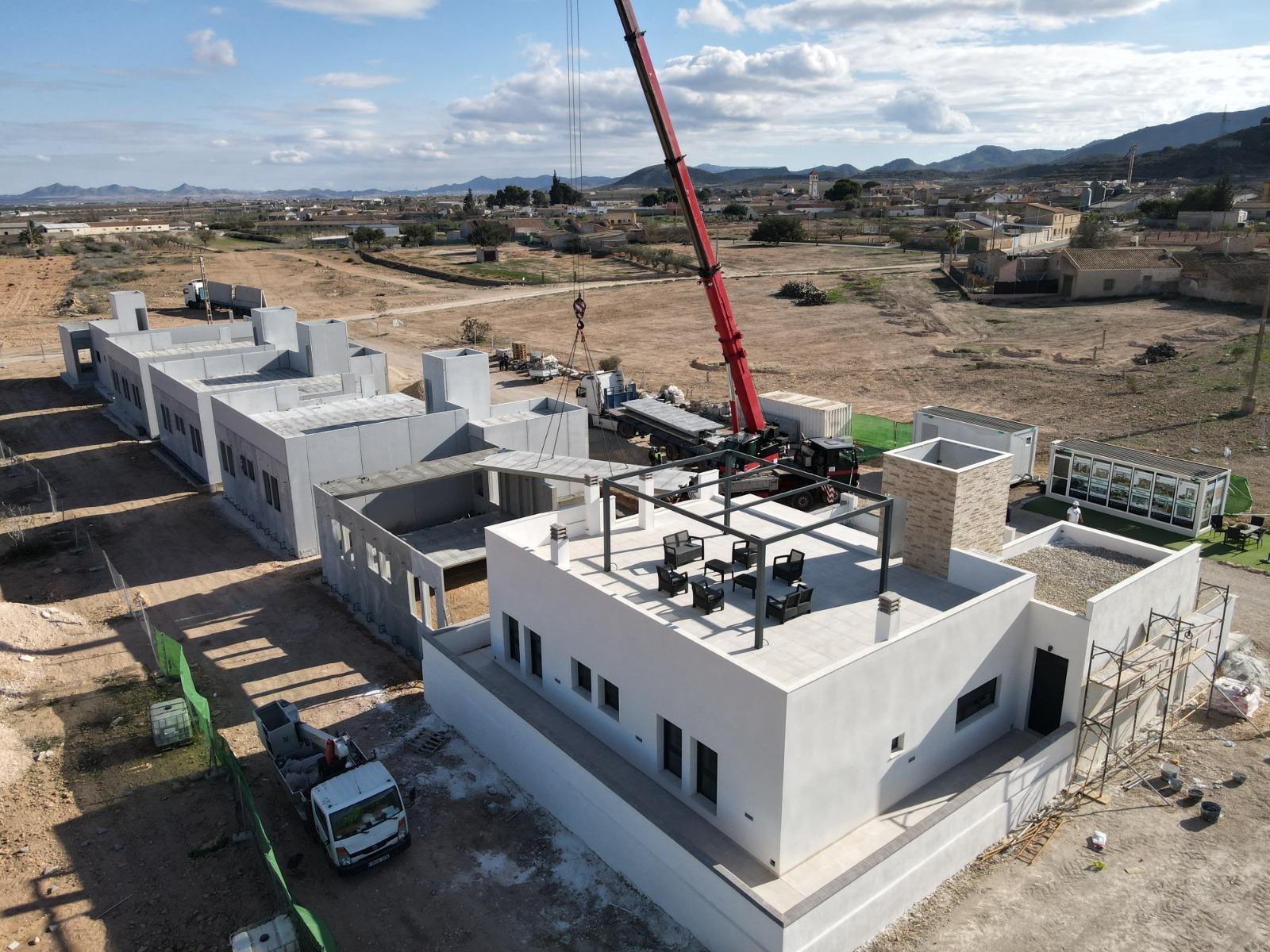 VILLA DE LUJO EN (LA PINILLA) MURCIA. PISCINA. 3 DORM. 2 BAÑOS. PARCELA 200 M2. OPLOSMIDDEL 62 M2.