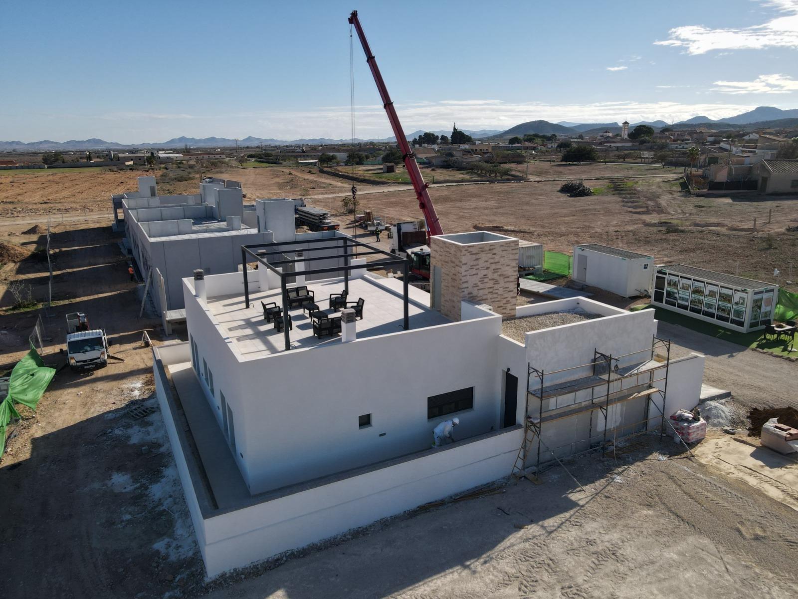 VILLA DE LUJO EN (LA PINILLA) MURCIA. PISCINA. 3 DORM. 2 BAÑOS. PARCELA 200 M2. OPLOSMIDDEL 62 M2.