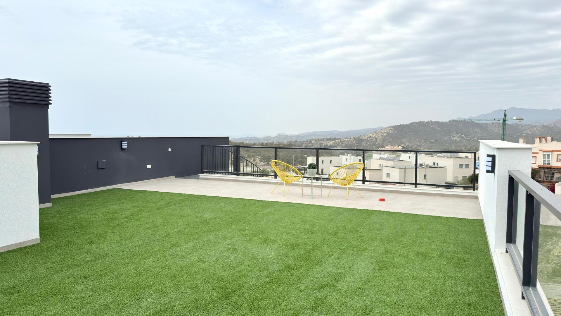 8-24-10 🏡 Corner penthouse with sea views – Balcón de Finestrat